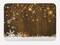 Ambesonne Christmas Bath Mat, Rustic Wooden Backdrop with Snowflakes and Warm Traditional Celebration Print, Plush Bathroom Decor Mat with Non Slip Backing, 29.5" X 17.5", White Brown